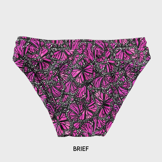 Bañador Monarca Rosa (Brief)