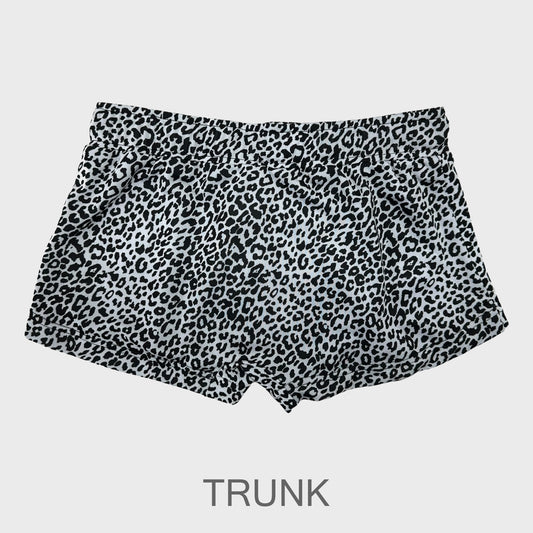 Bañador Leopardo Blanco y Negro (TRUNK)