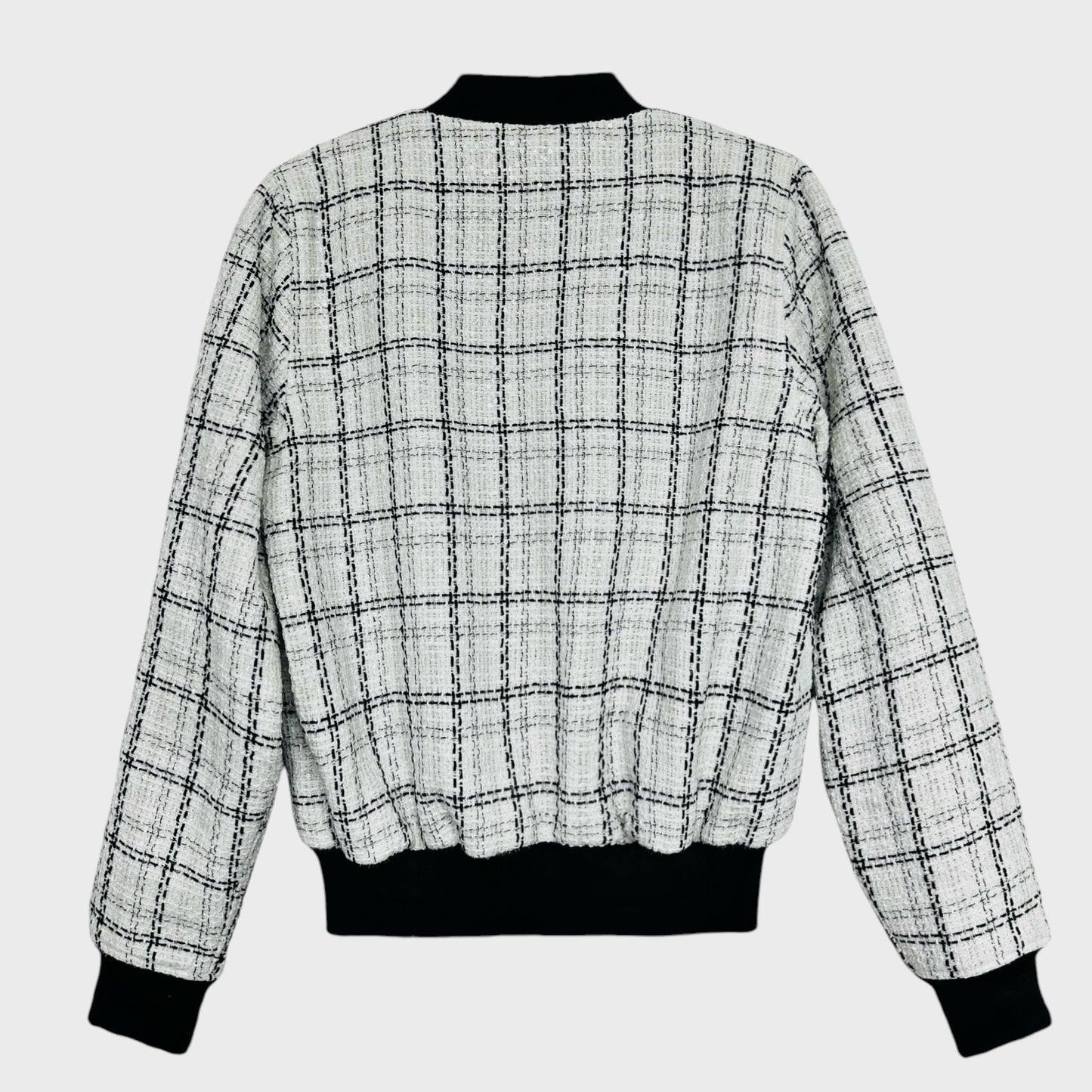 Bomber Tweed Ivoire