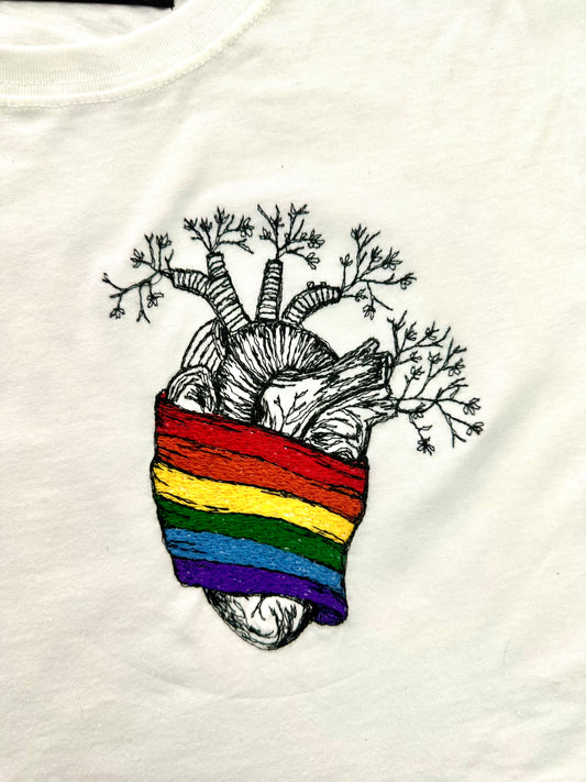 Tee PRIDE corazón