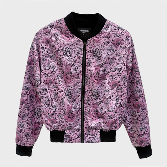 Bomber Jacket Rosas-Rosas