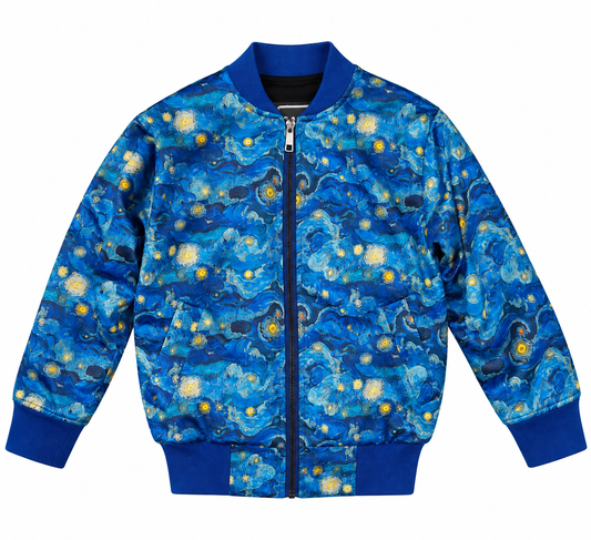 Bomber Jacket Infantil - Starry Night