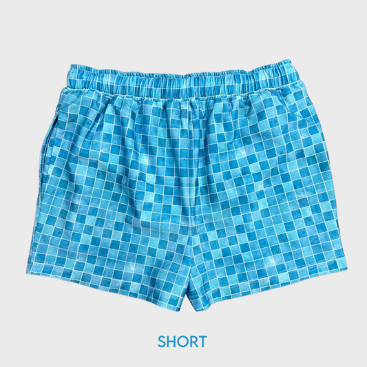 Traje de baño Azulejos (Short)