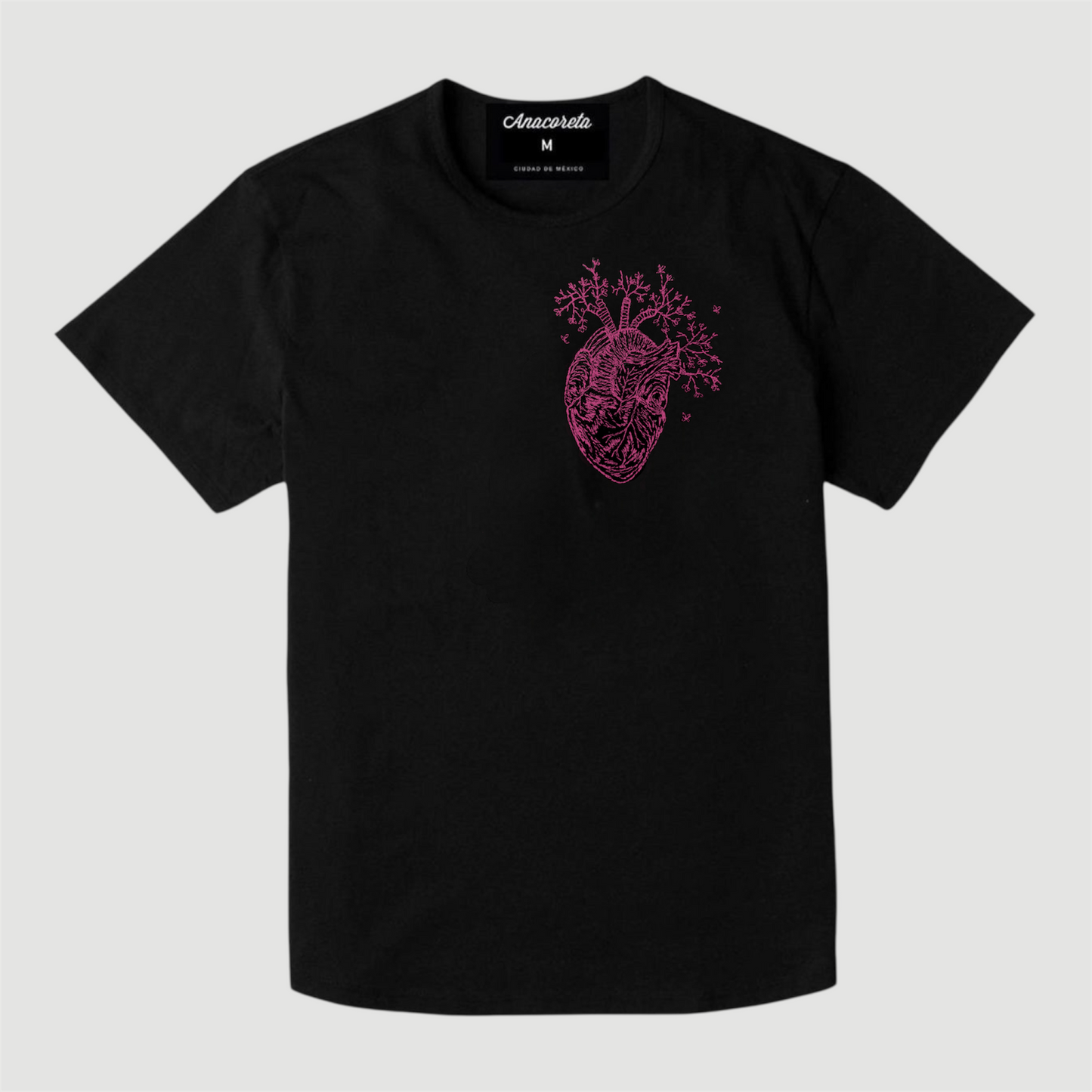 Tee Sketch Corazón (Rosa)