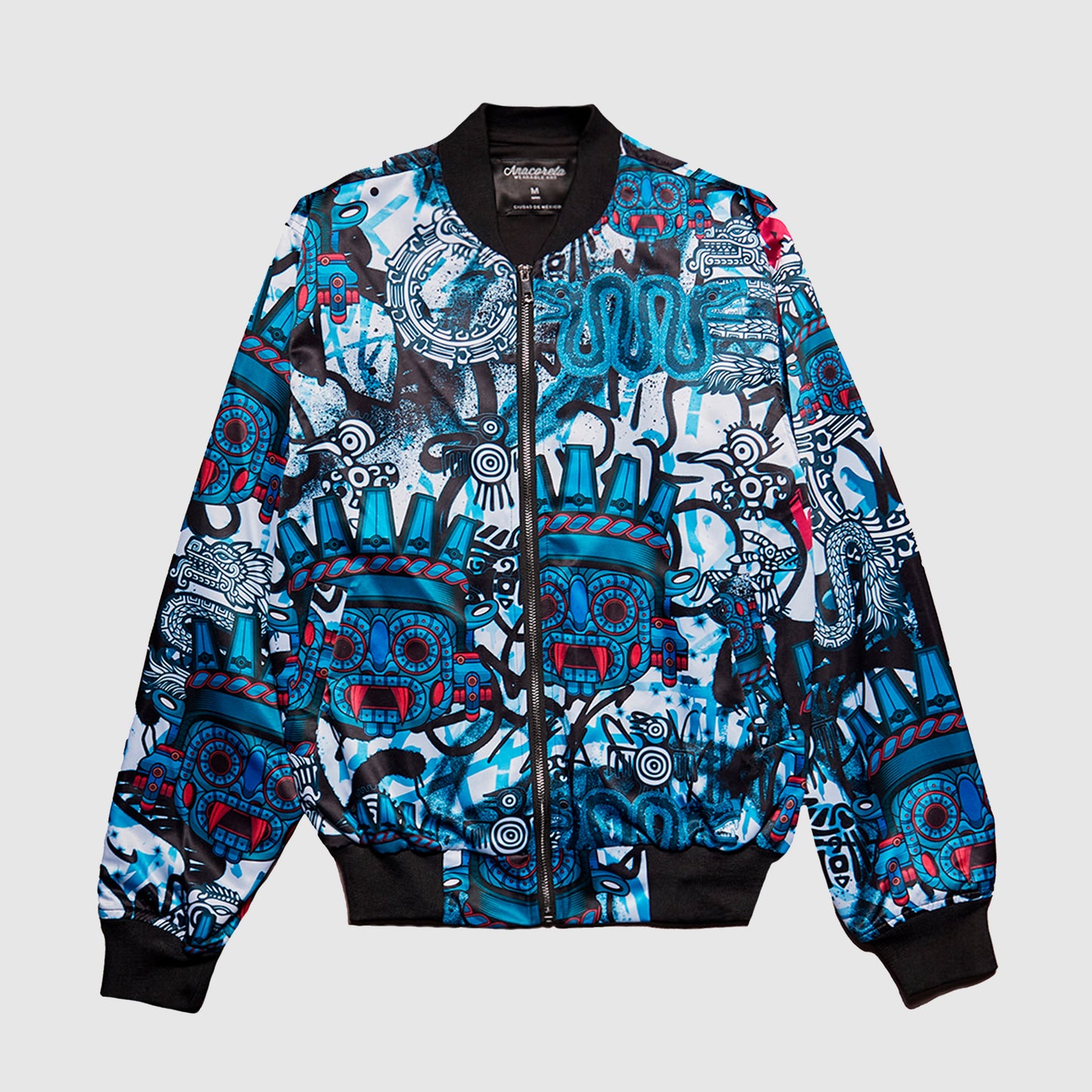 Bomber Jacket Grafitti Prehispánico