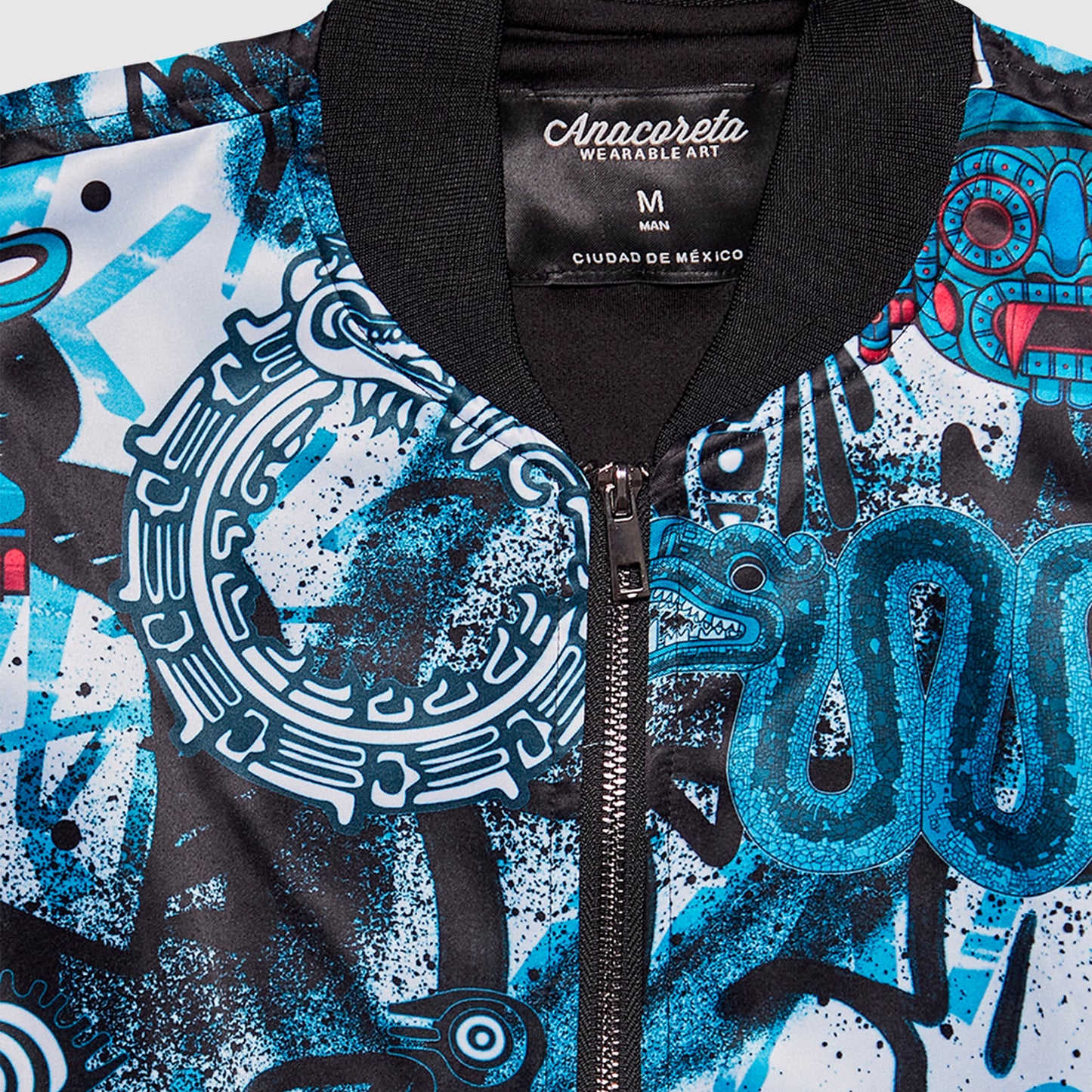 Bomber Jacket Grafitti Prehispánico
