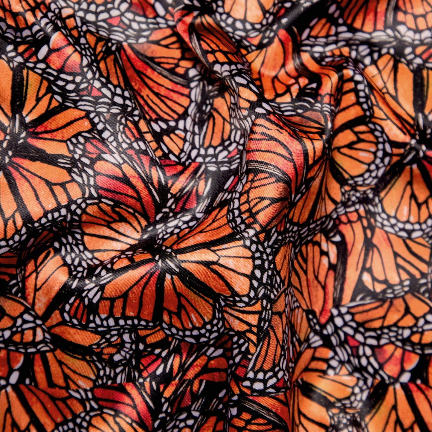 Bomber Jacket Mariposas Monarca (Naranja)