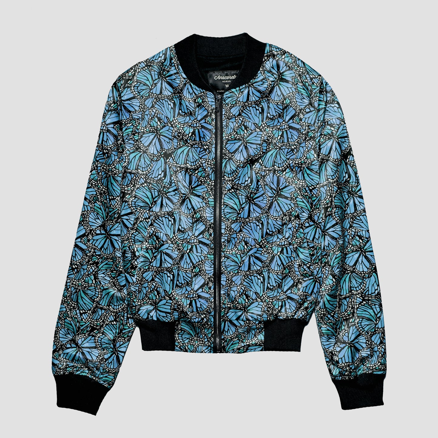 Bomber Jacket Mariposas Azules