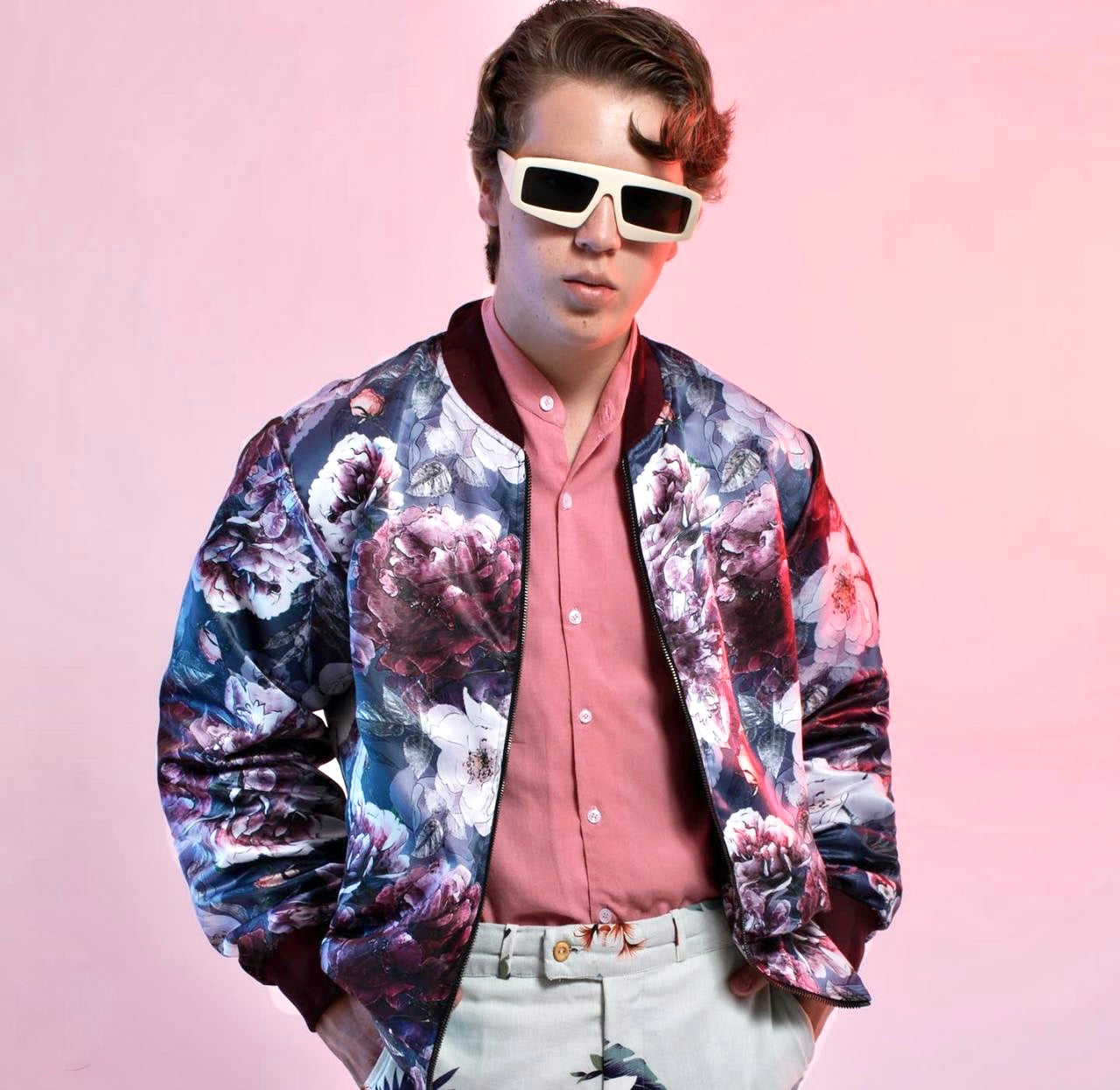 Bomber « fleuri »