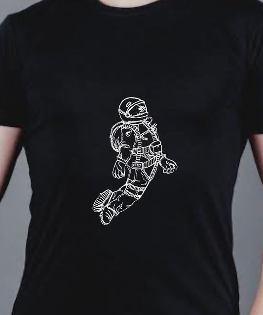 Tee Bordado Astronauta
