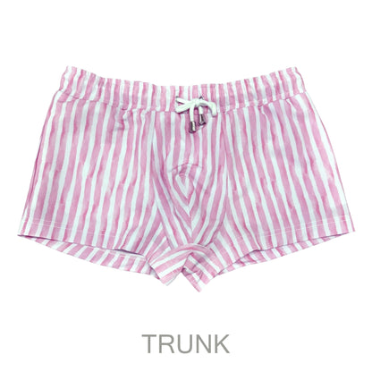 Bañador Pink Stripes (Trunk)