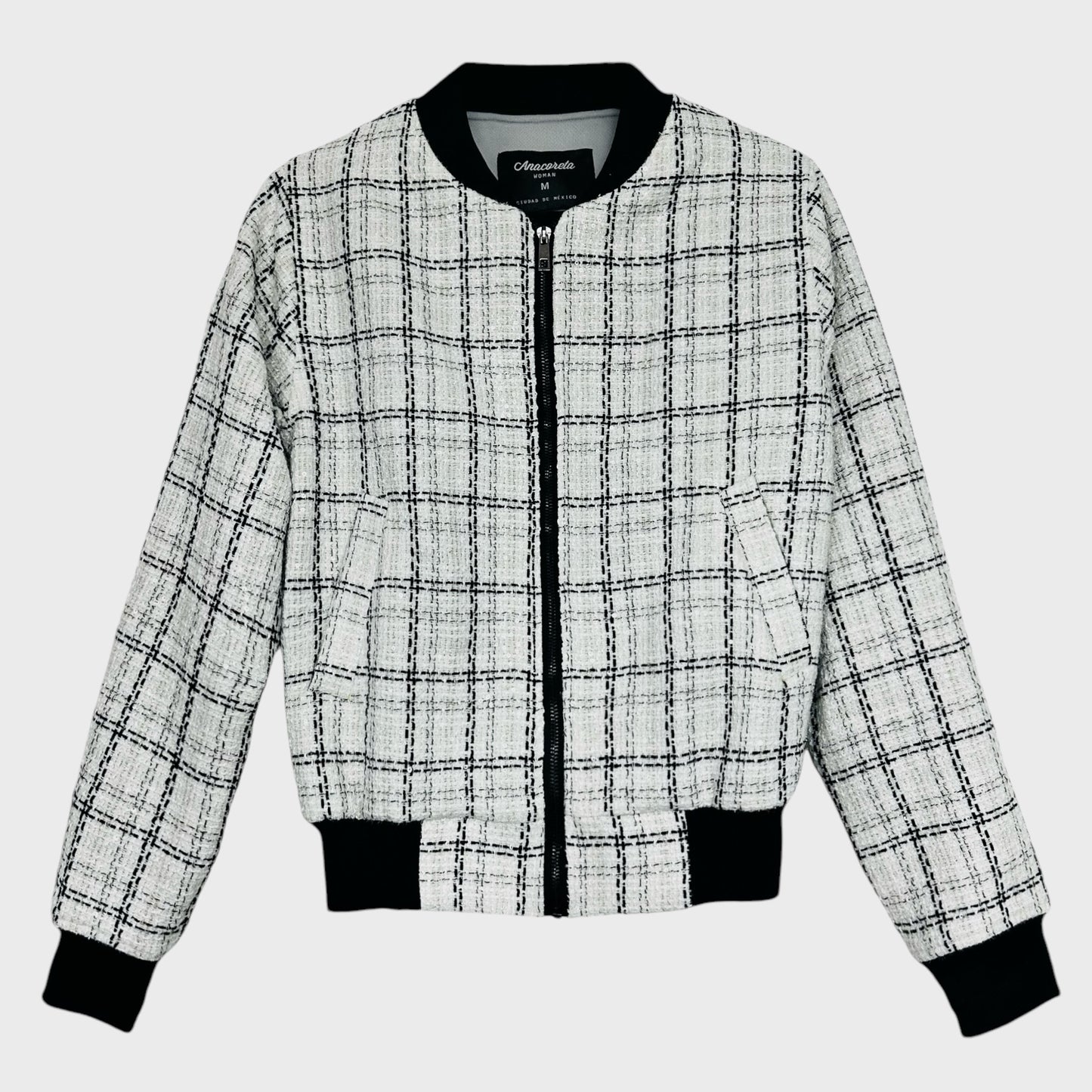Bomber Tweed Ivoire