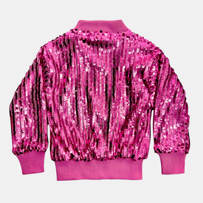 Bomber Jacket Infantil - HotPink Shells