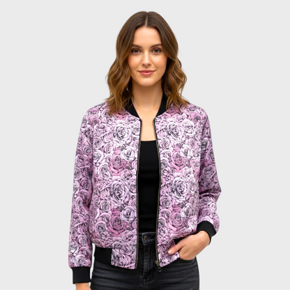 Bomber Jacket Rosas-Rosas