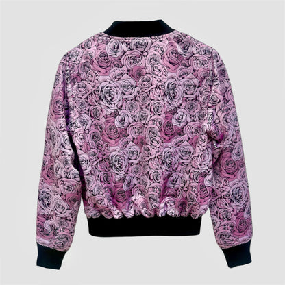 Bomber Jacket Rosas-Rosas