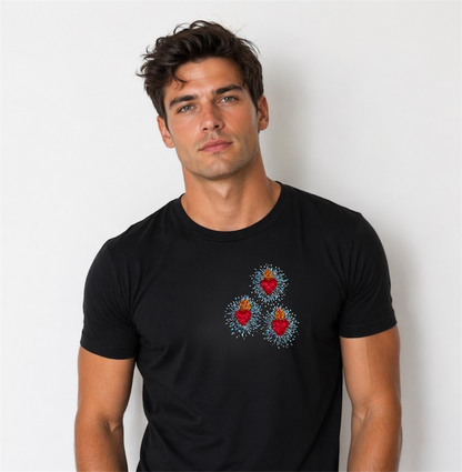 Tee Corazón Triple