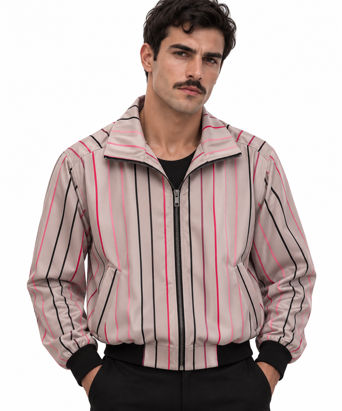 Jacket Franjas Verticales