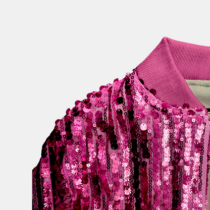 Bomber Jacket Infantil - HotPink Shells