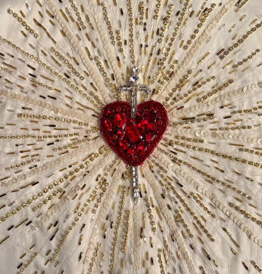 Bomber Jacket Corazón Relicario
