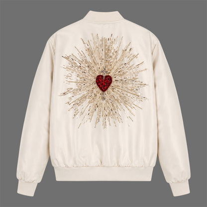 Bomber Jacket Corazón Relicario