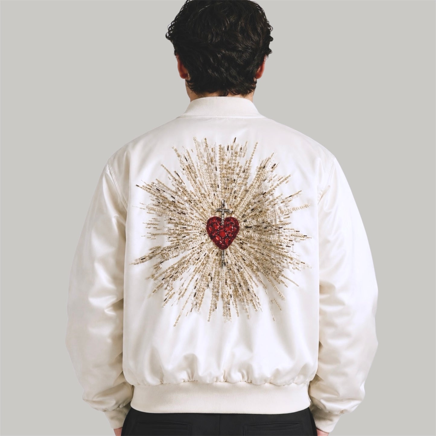 Bomber Jacket Corazón Relicario