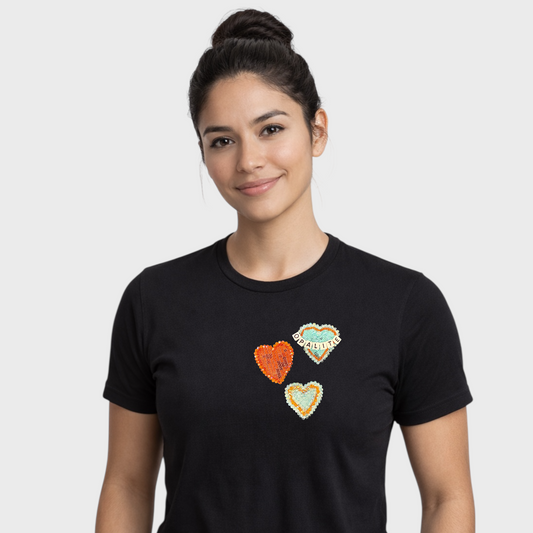 Tee Corazones Opalite