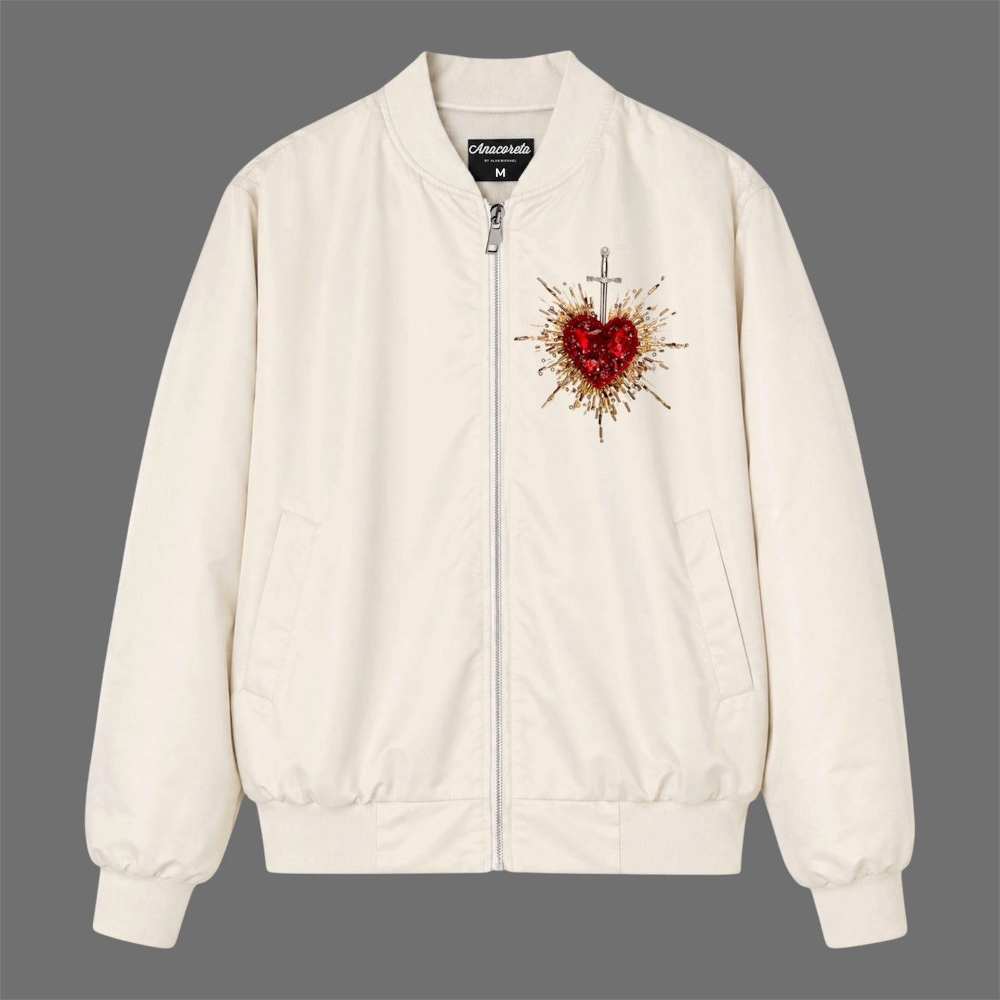 Bomber Jacket Corazón Relicario