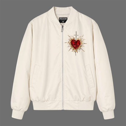 Bomber Jacket Corazón Relicario