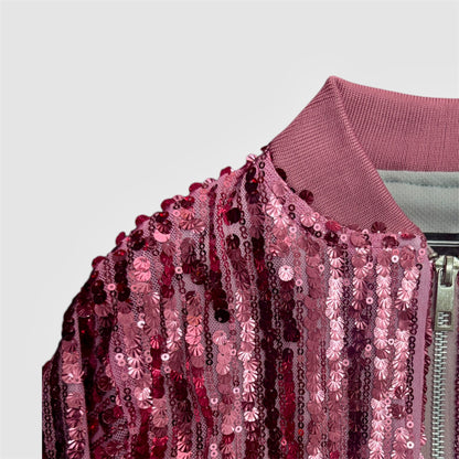 Bomber Jacket Infantil - Pink Shells