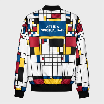 Bomber Jacket Mondrian