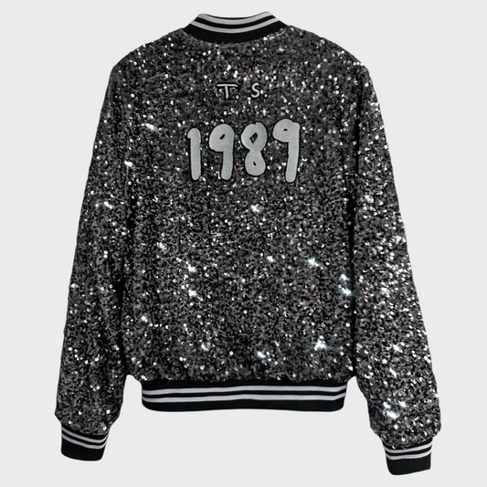 Bomber Jacket Silver Sequins 1989 (Tour)