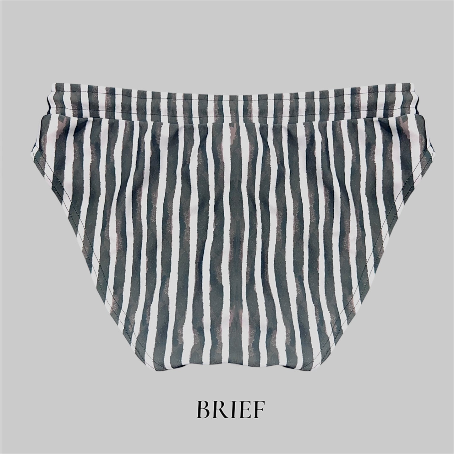 Bañador Black Stripes (Brief)