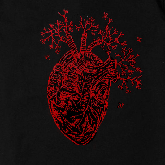 Tee Sketch Corazón (Rojo)