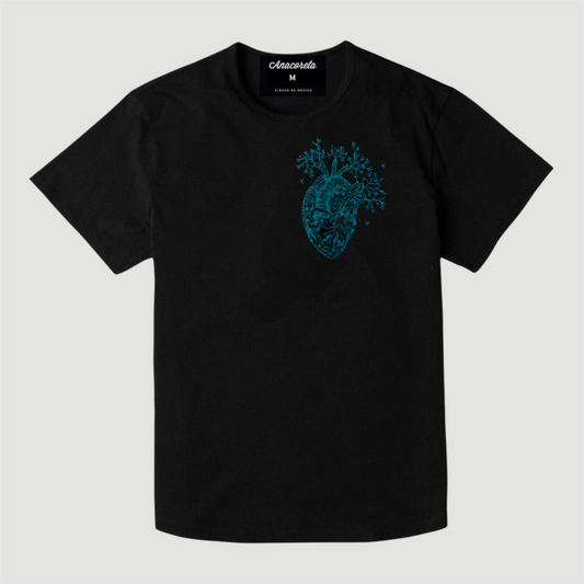 Tee Sketch Corazón (Azul)