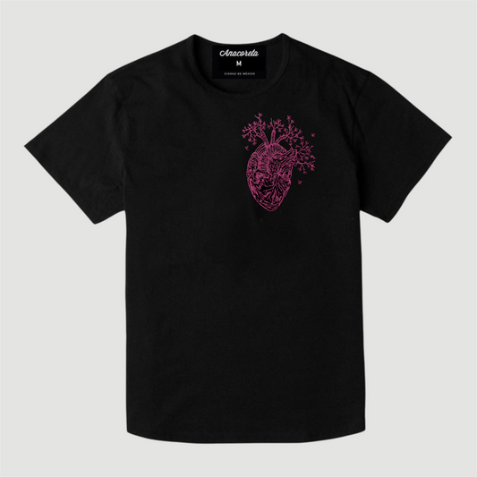Tee Sketch Corazón (Rosa)