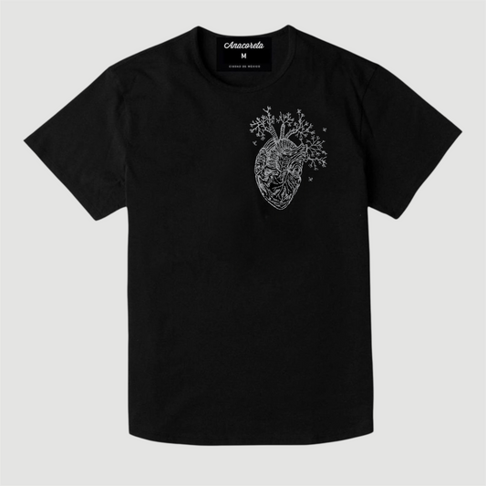 Tee Sketch Corazón (Blanco)