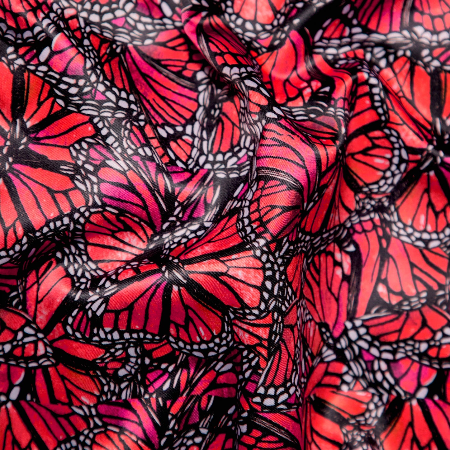 Bomber Jacket Mariposas Monarca (ROJO)