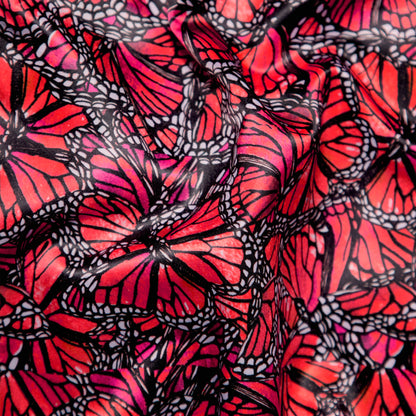 Bomber Jacket Mariposas Monarca (ROJO)