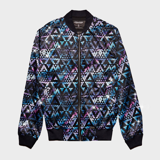 Bomber Jacket Triángulos Cósmicos