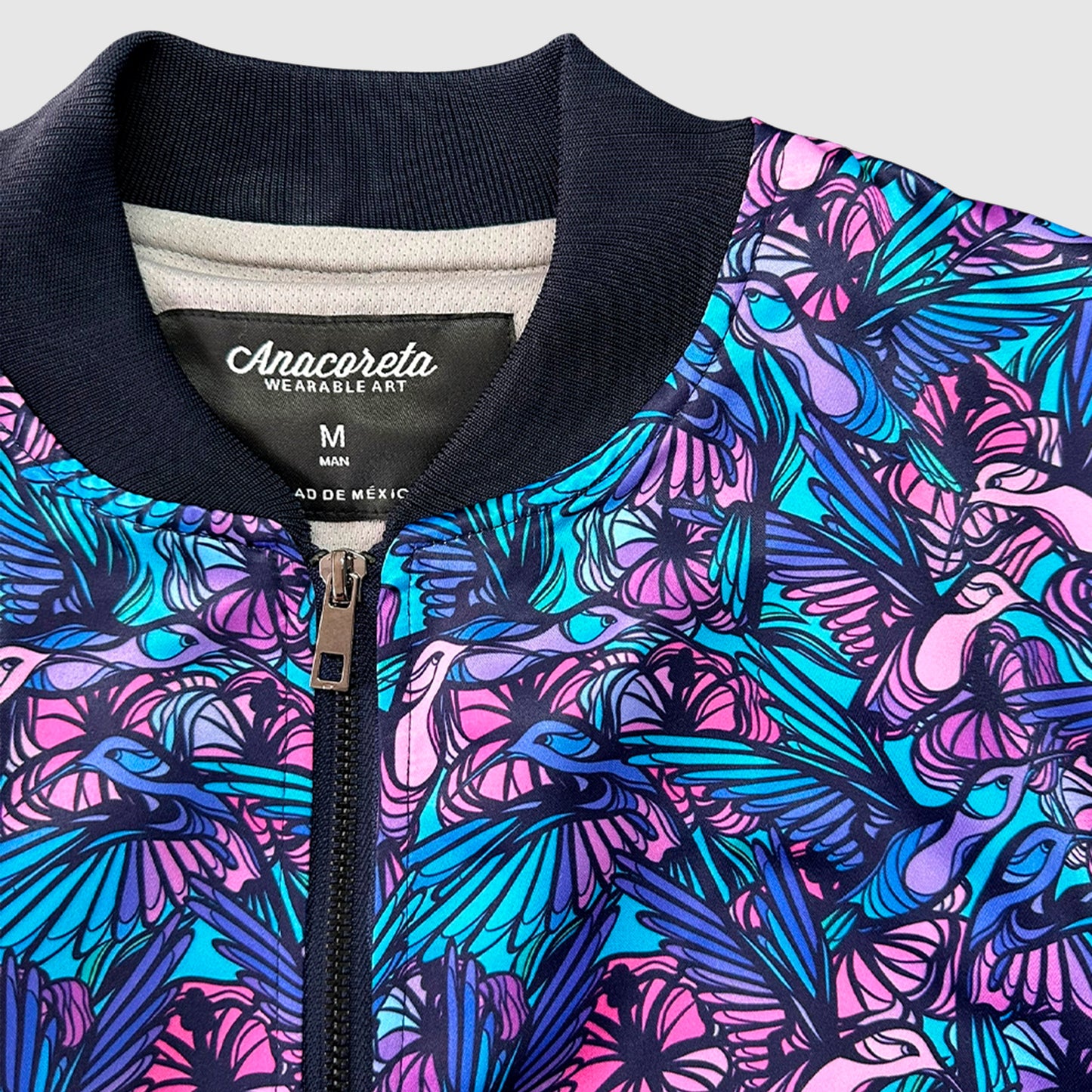 Bomber Jacket Colibríes