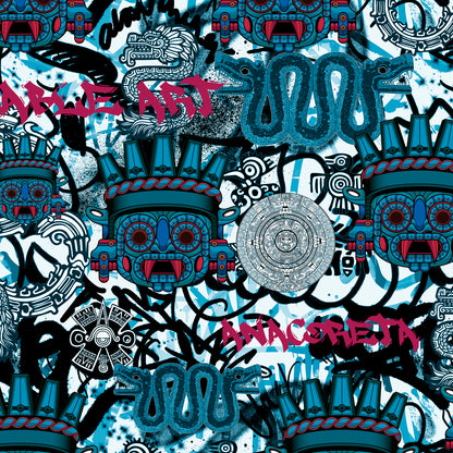 Bomber Jacket Grafitti Prehispánico