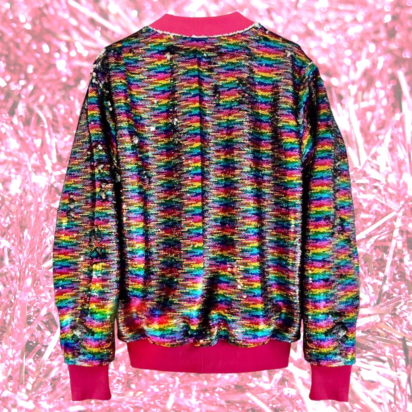 Blouson Bomber PRIDE 2023 (sequins réversibles)