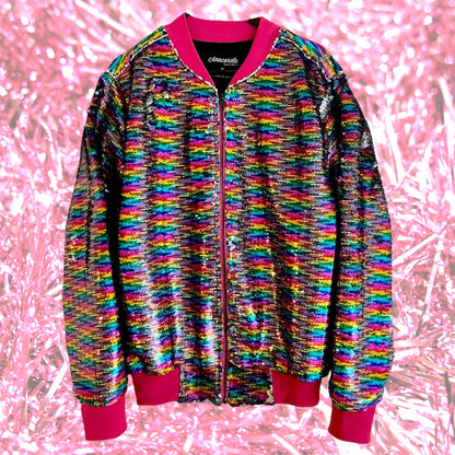 Blouson Bomber PRIDE 2023 (sequins réversibles)