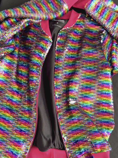 Blouson Bomber PRIDE 2023 (sequins réversibles)