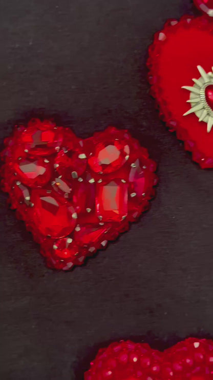 Tee Corazones de Pedrería