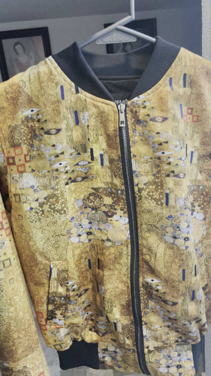 Blouson Bomber Klimt 2 (La Dame en Or)