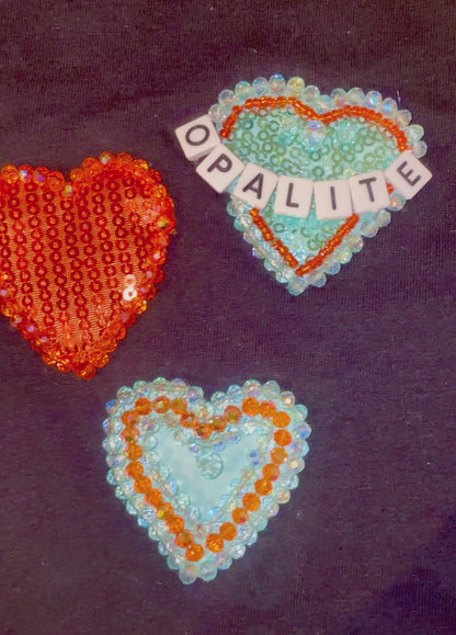 Tee Corazones Opalite