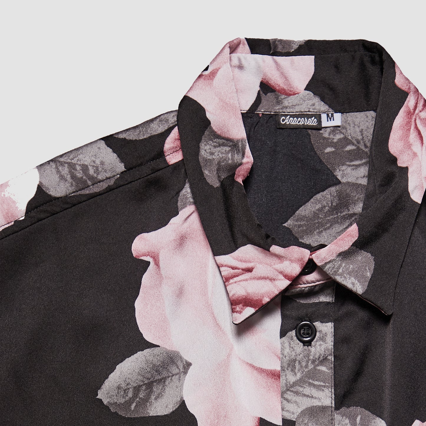Camisa Maxi-Rosas