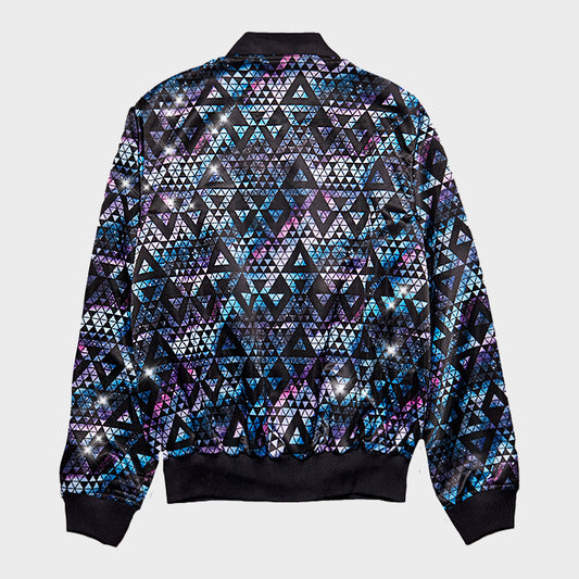 Bomber Jacket Triángulos Cósmicos