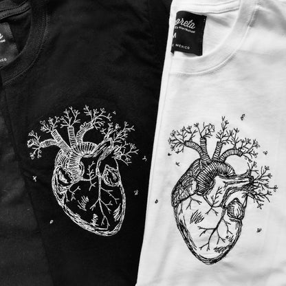 Tee Sketch Corazón (Rojo)